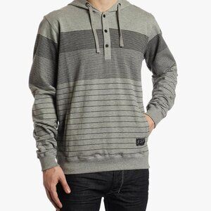 Oneill Men's Button Front Pullover Hoodie XL